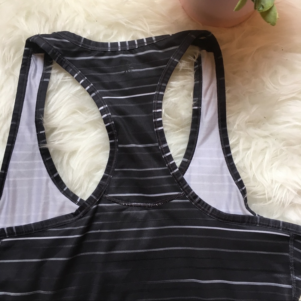 ✔️SOLD✔️Athleta Striped Racerback Tank Top - Picture 5 of 5